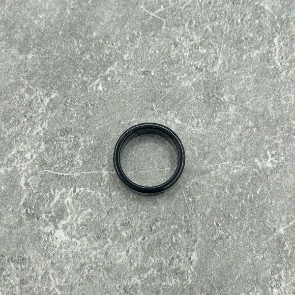 NWT Authentic Gucci Icon Thin Band Ring in Platinum white Gold Interlocking G Wi - Picture 8 of 13